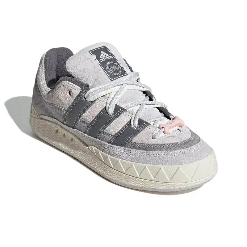 Adidas Originals Adimatic Low Top Skateboard Shoes Unisex White-2