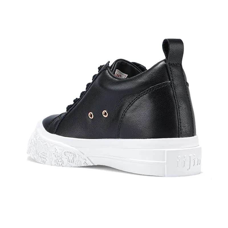 IiJin Slip-Resistant Low-Top Skateboard Shoes Women's-8