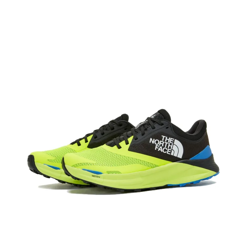 THE NORTH FACE Vectiv Enduris 3 Anti Slip Wear Resistant Low Top Trail Running Shoes Men's Black Green-1