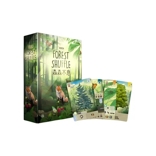 ASMODEE Endless Forest Chinese Edition  FOREST SHUFFLE Desktop Card Game Board Games