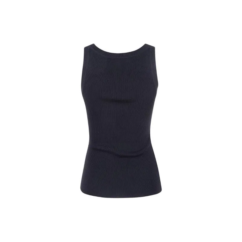 MaxMara Ribbed Tank Top-1