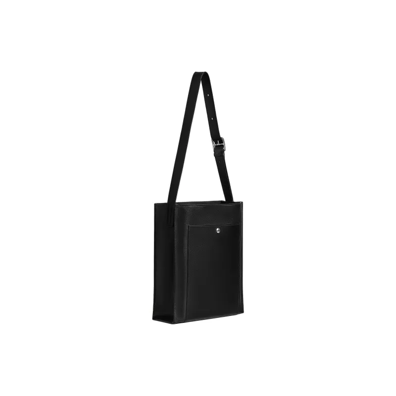 HERMES Evergrain Calfskin Tote Bag Shopping Bag Shoulder Bag Crossbody Bag Handbag Men's 89 Noir Black-2