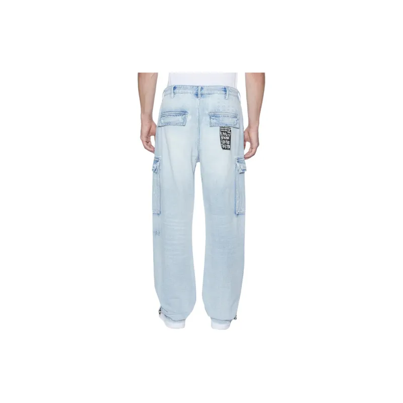 Ksubi Cargo Pants Men Blue-1