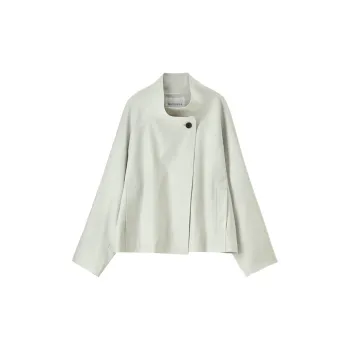 SENTUBILA Jackets & Coats Women's Light Green Gray