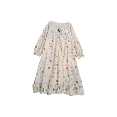 Ta Yan Nightgown Women's Apricot