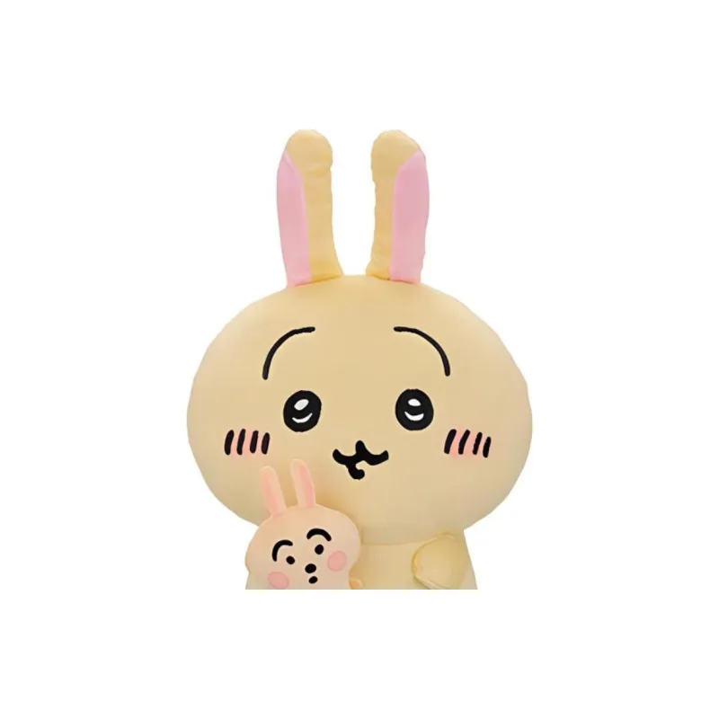 BANPRESTO Usagi Glass Factory Ichiban Kuji Chiikawa C Award Dolls Plush Doll 28cm High-1
