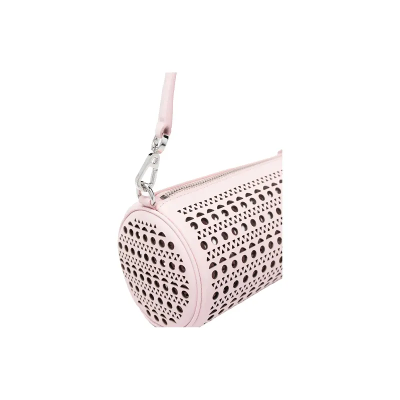 Alaia Calfskin Handbag, Shoulder Bag Trumpets Women's Pink-2