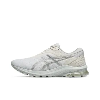 Asics Durable Breathable Low-Top Running Shoes Women's White