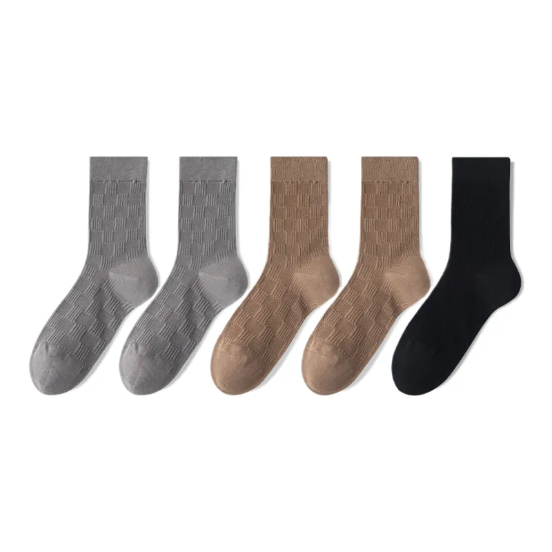 Lan Miao Mid Calf Socks Men's 5 Pack-8