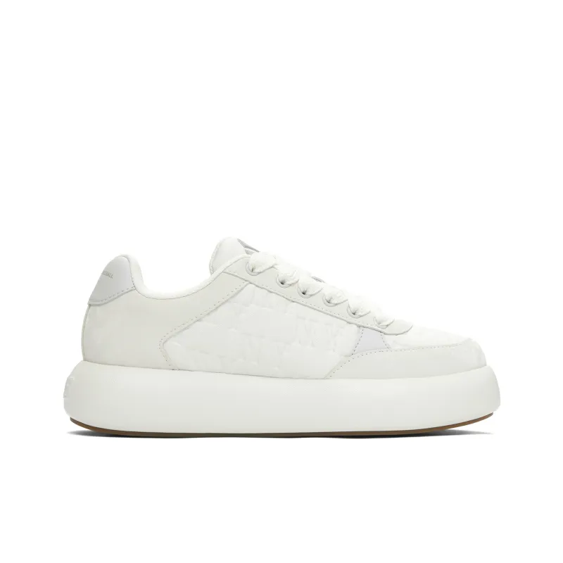 MLB Chunky Classic Wear Resistant Low Top Casual Shoes Unisex White-1