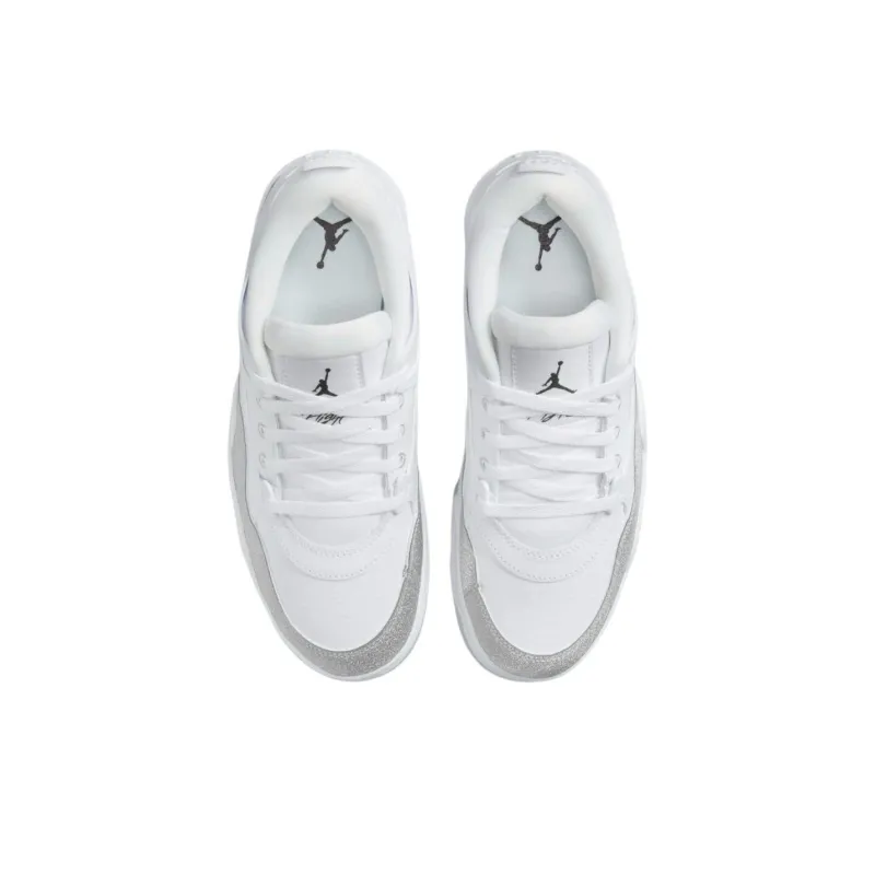 JORDAN 4 Rm White Metallic Silver Women's-3