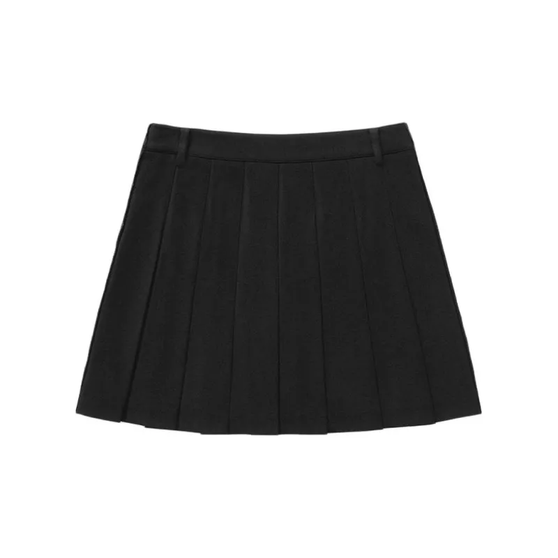 COVERNAT Casual Short Skirts Women's Charcoal Gray-1