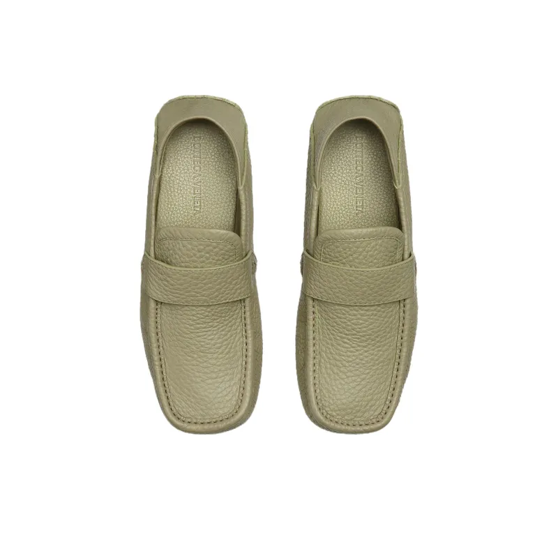 Bottega Veneta Shore Loafers Men's Green-3