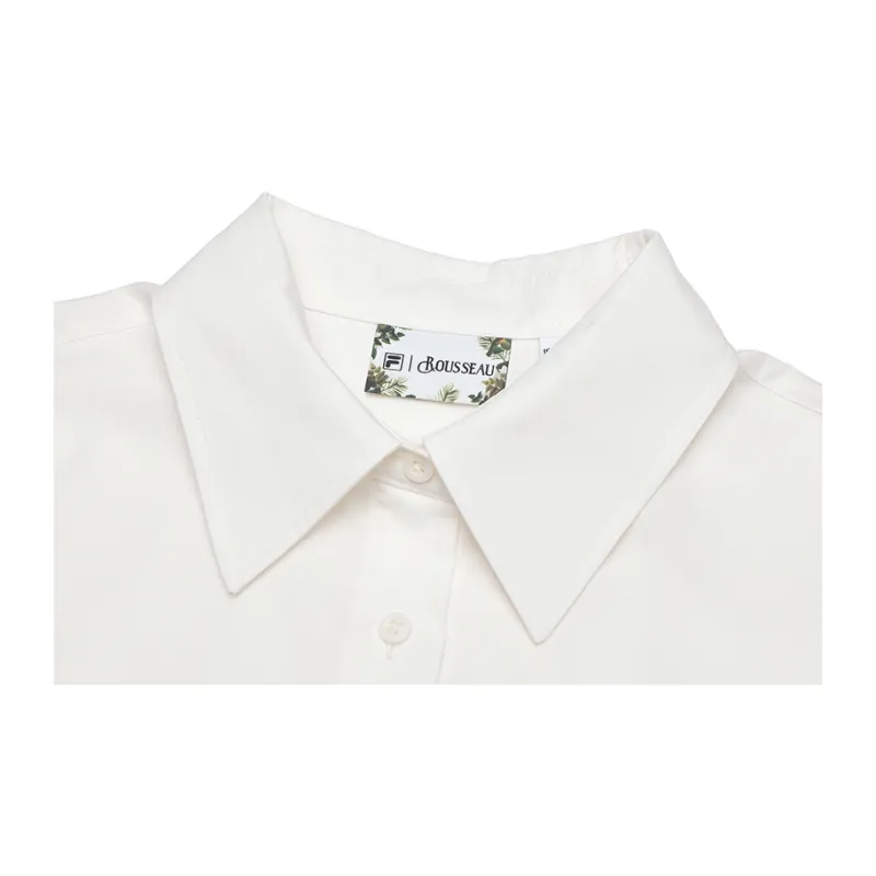 FILA x LUSUO Shirt Women's Oatmeal Beige-4