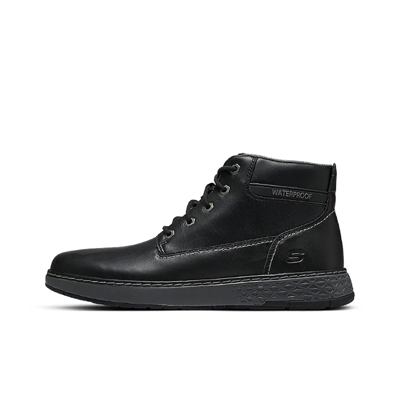 Skechers Anti Slip Wear Resistant Casual Shoes Men's Black-0