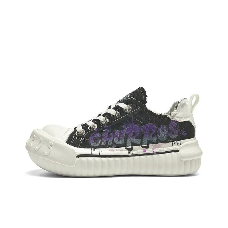 CHURROS Low Top Canvas Shoes Unisex-25