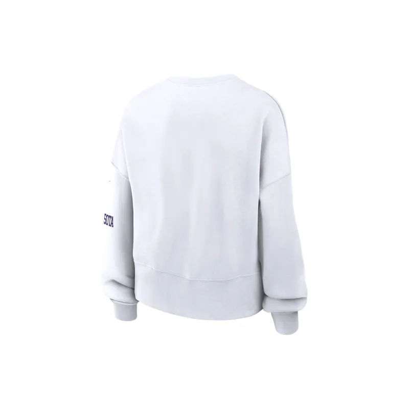 Nike Minnesota Vikings Women's Nike Nfl Pullover Crew-1