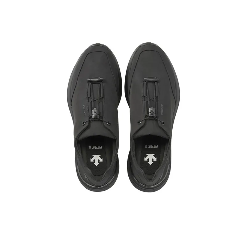DESCENTE WAYSER Breathable And Waterproof Low Top Casual Running Shoes Unisex Black-3