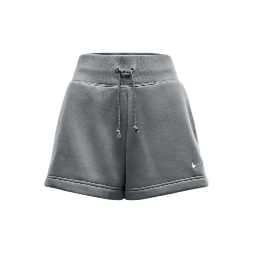 Nike Sportswear Phoenix Fleece Casual Shorts Women's Gray