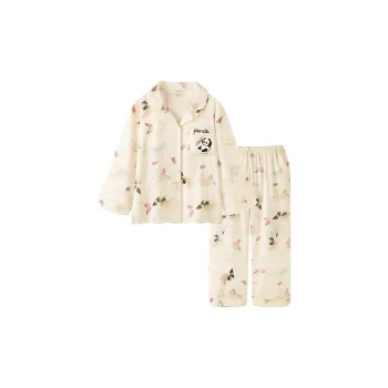 Maultiay Pajama Set Women's Apricot