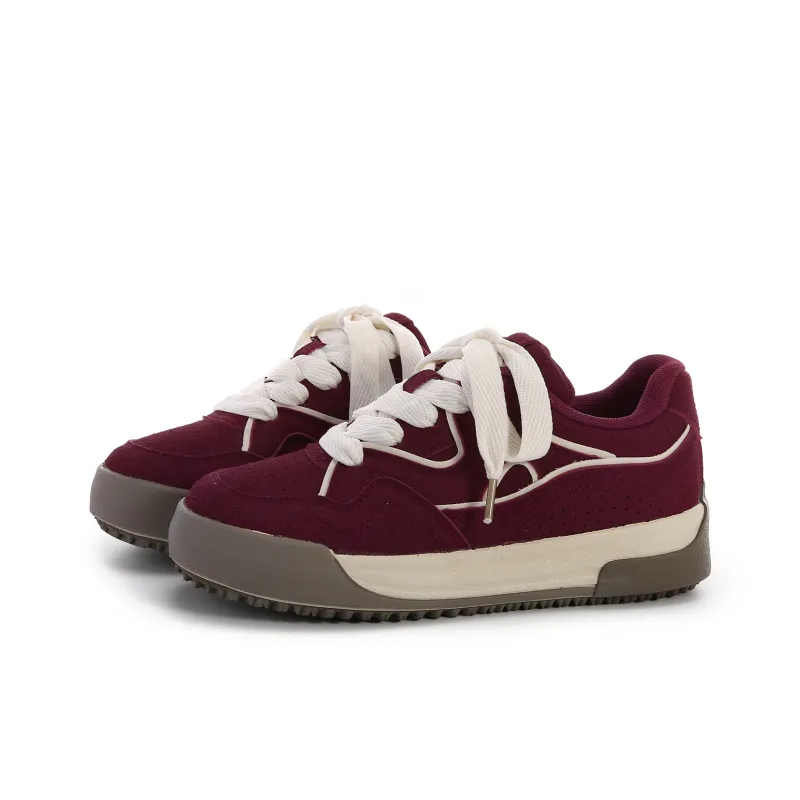 Lovely You Wear resistant And Lightweight Low Top Skateboard Shoes Women's-1