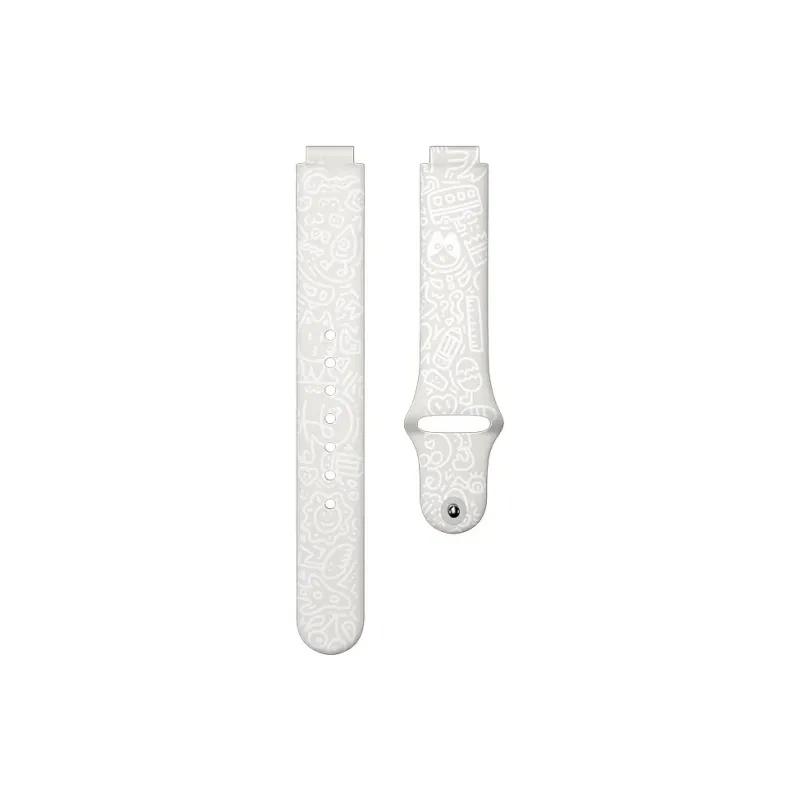 Biaodaige Xiaomi Red Beige Compatibility Watch Band 120 200mm Silicone Material-10