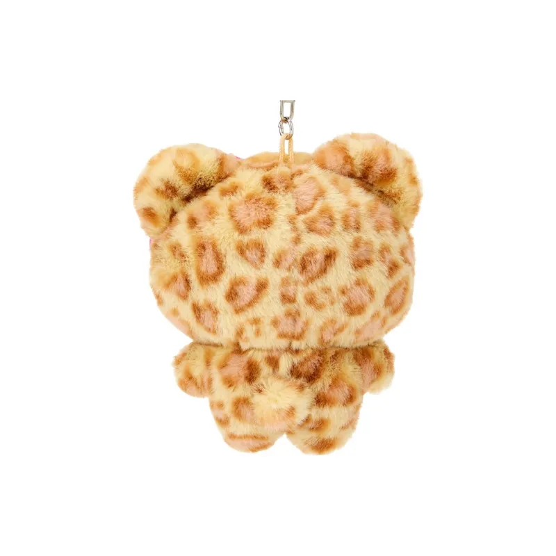Sanrio Leopard Bear Dolls Plush Pendant 14cm Height-2