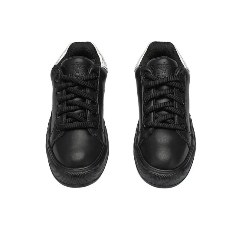 Boy London Wear Resistant Low Top Skateboard Shoes Unisex Black-3