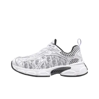 DIOR Vibe Monogram Casual Shoes Women's White