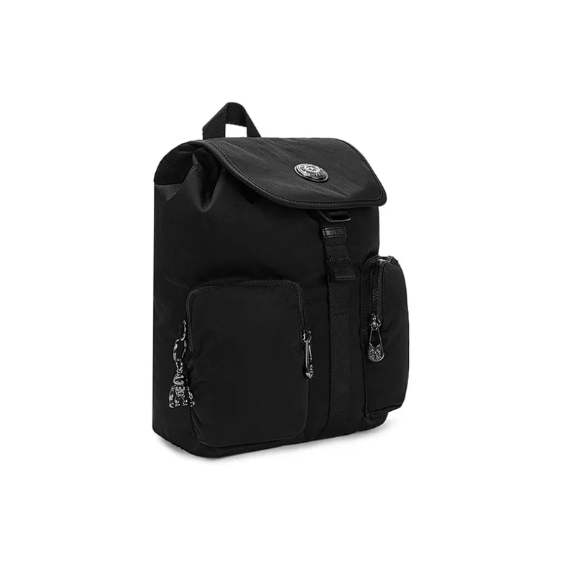 Kipling Polyamide Backpack Medium Size Unisex Infinite Black-1