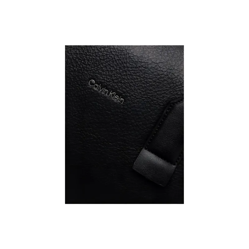 CALVIN KLEIN Polyurethane Travel Bags Shoulder Bag Crossbody Bag Handbag Men's Black-2