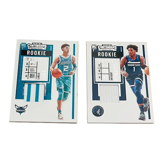 PANINI NBA Player Character Ball, Edwards, Maxey, Nesmith, Player Card, Card Product Access Sports Cards 4 Pcs-2