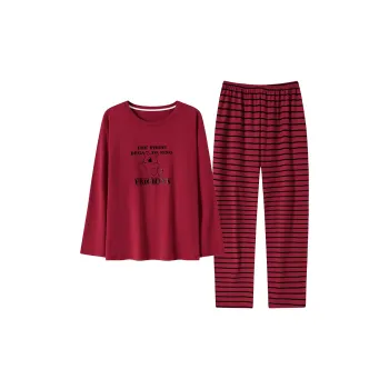 Mulong Family Pajama Set Men's Red