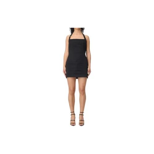 Marine Serre Slip Dresses Women's Black