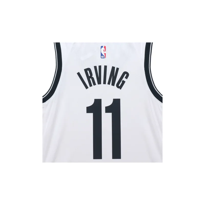 Nike Nike X NBA Basketball Suit SW Fan Edition Brook Nets Kyrie Irving Size 11 Men's White-2