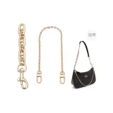 (Gold-Tone) Pig Nose Extender Chain+Decorative Chain 40cm