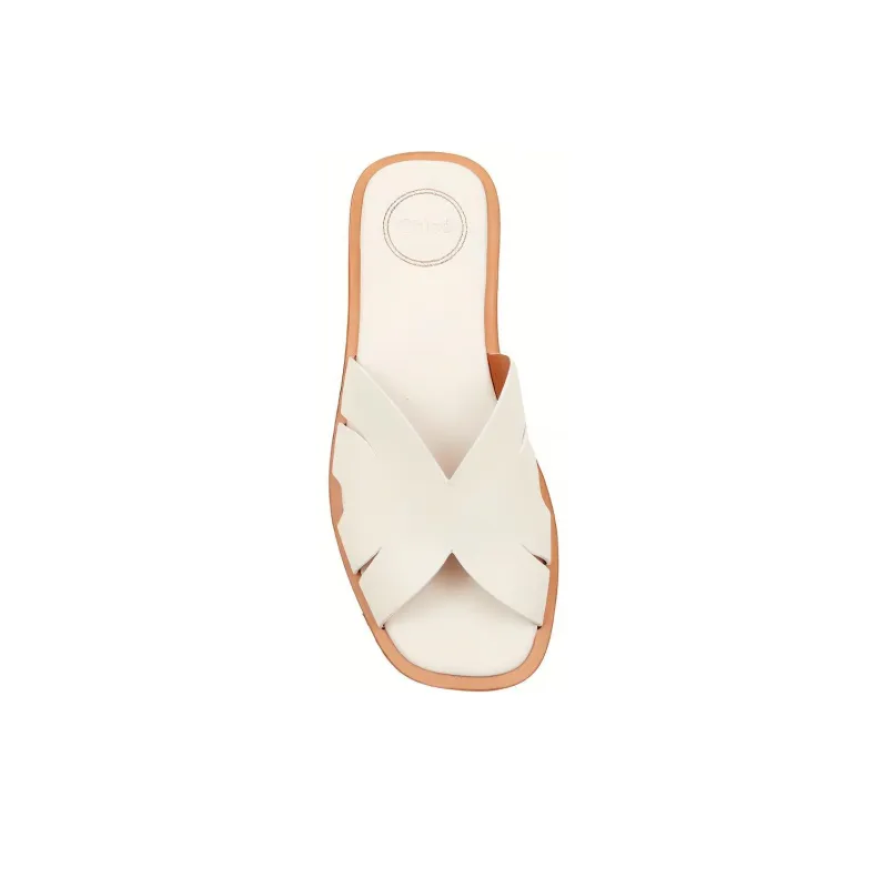 Chloe Stylish Sandal Women's White-3