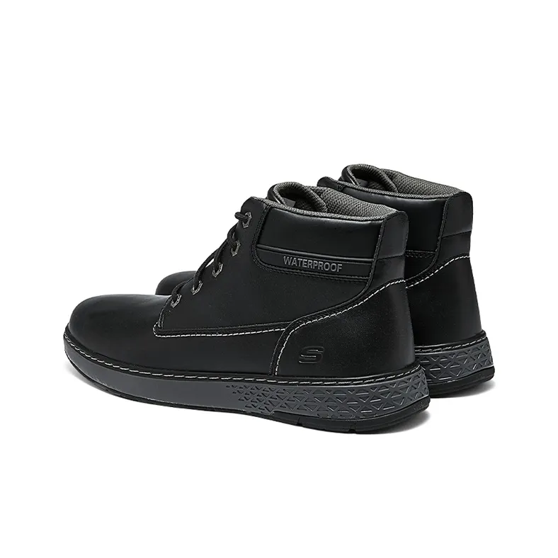 Skechers Anti Slip Wear Resistant Casual Shoes Men's Black-3