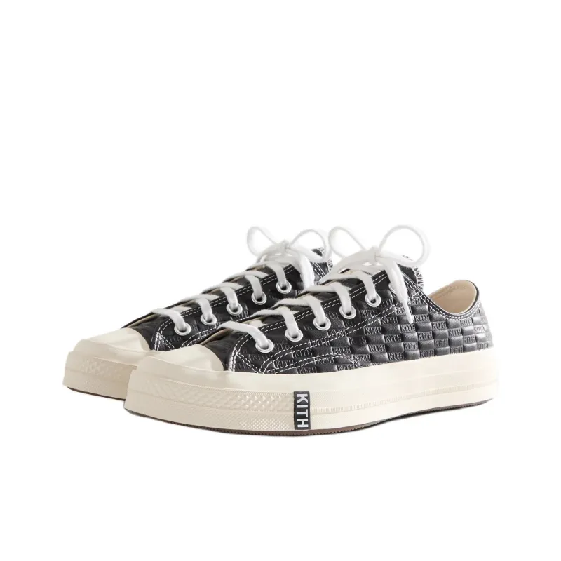 Converse Kith X Chuck 70 Low 'Black Monogram'-2
