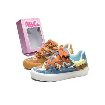 ABCIO Slip Resistant Cushioning Low Top Skateboard Shoes Unisex