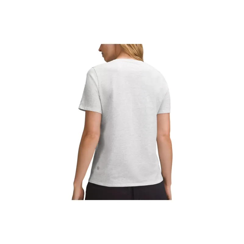Lululemon T Shirt Women's White Gray-1