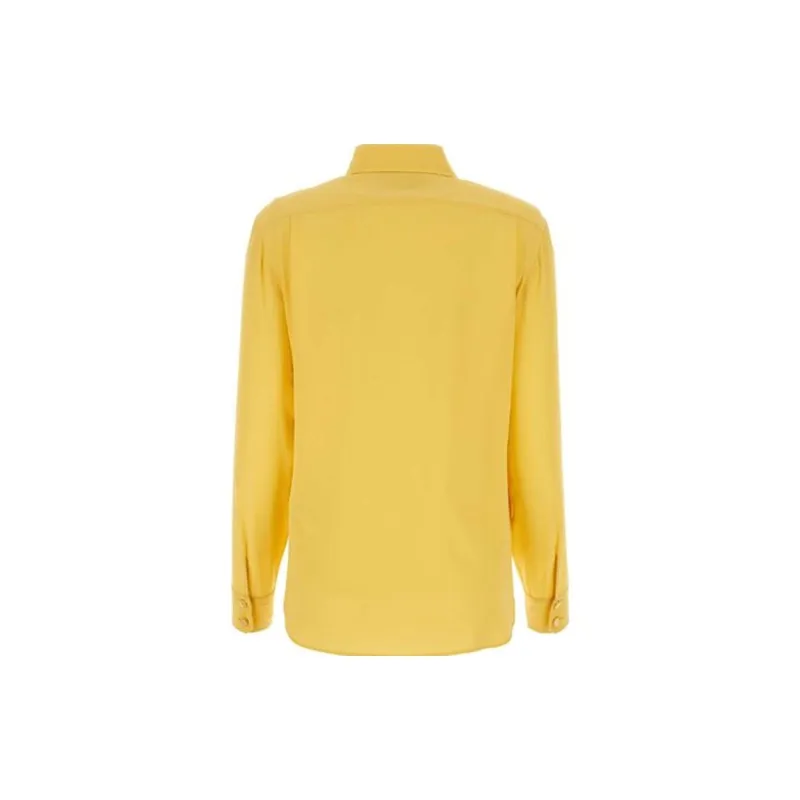 GUCCI Collared Long Sleeved Shirt-1