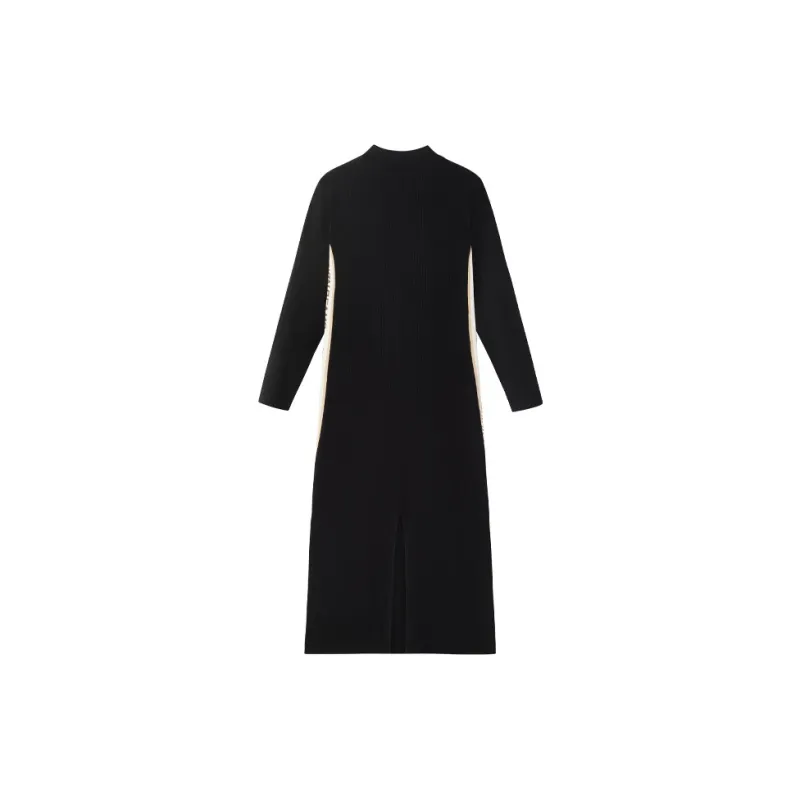 FILA FUSION Long Sleeved Dress Women's Jet Black-1