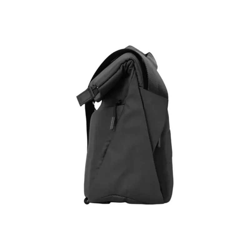 CAT Polyester Crossbody Bag, Shoulder Bag Medium Size Unisex Black-3