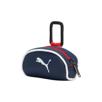 PUMA Synthetic Leather Sneaker Storage Bag Unisex Dark Marine Blue & Bright White & Deep Red