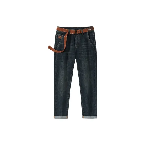 HALEBOSS Jeans Men Blue