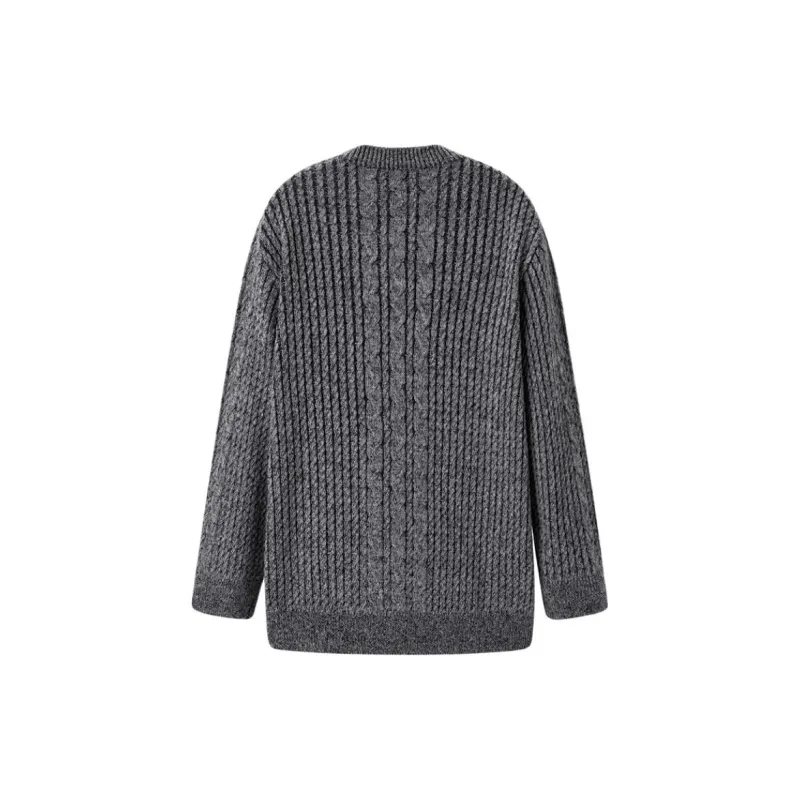 PEACEBIRD Sweaters Women's Gray-1