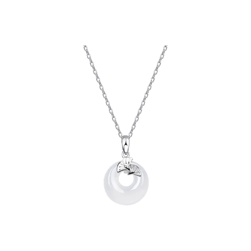 CHINA GOLD Chalcedony Necklaces Women's-0
