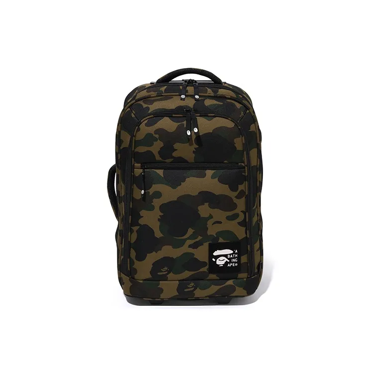 A BATHING APE Polyester Travel Bag Regular Men's Green-2