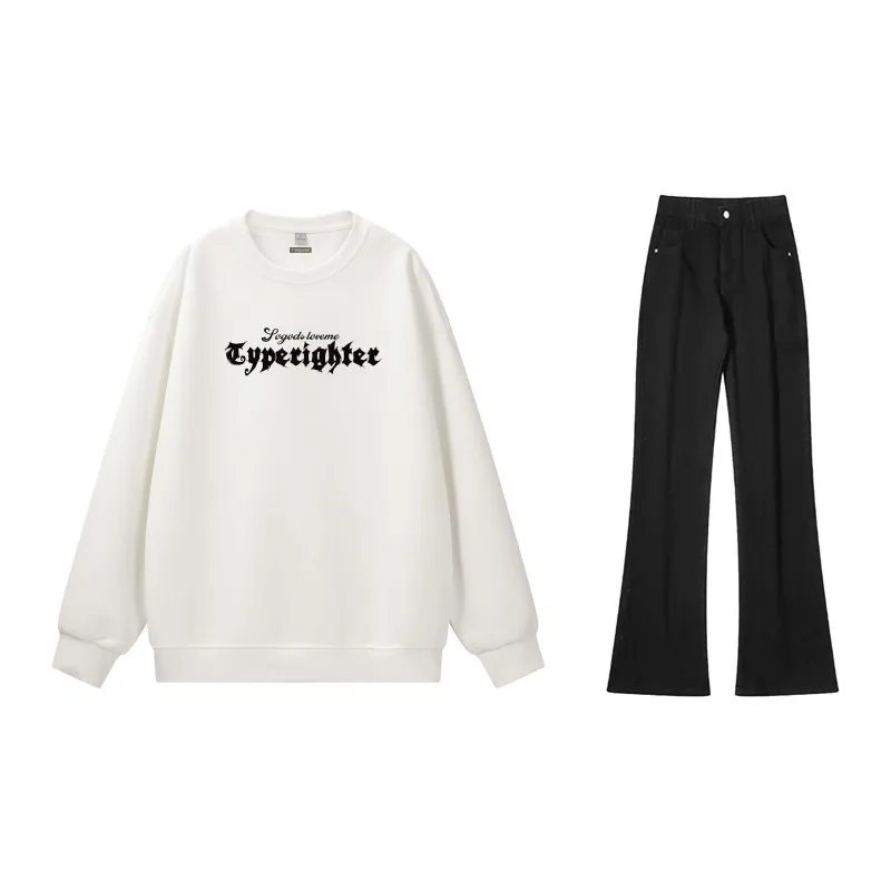 TYPERIGHTER Sweatshirt Set Unisex-19